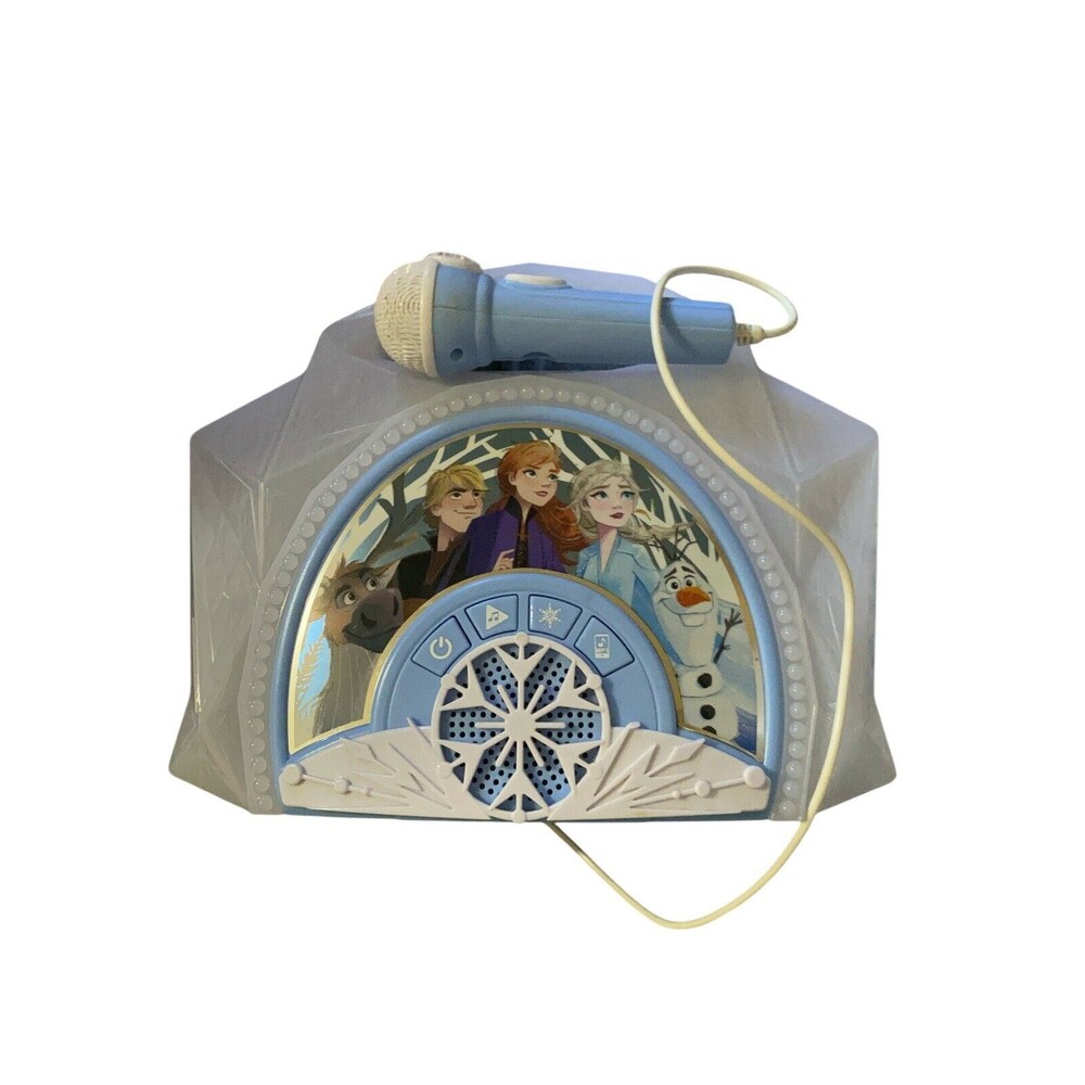 Disney eKids Frozen 2 Sing Along Boombox Karaoke System with Microphone FR-115